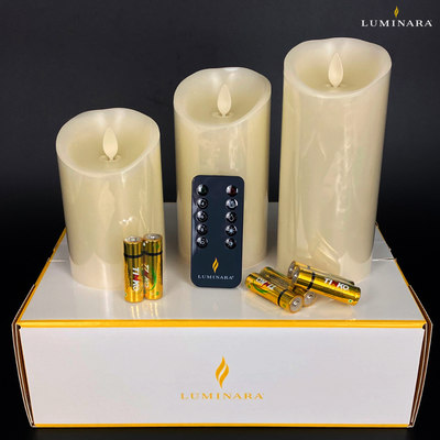 Luminara Flameless LED Candles Gift Set