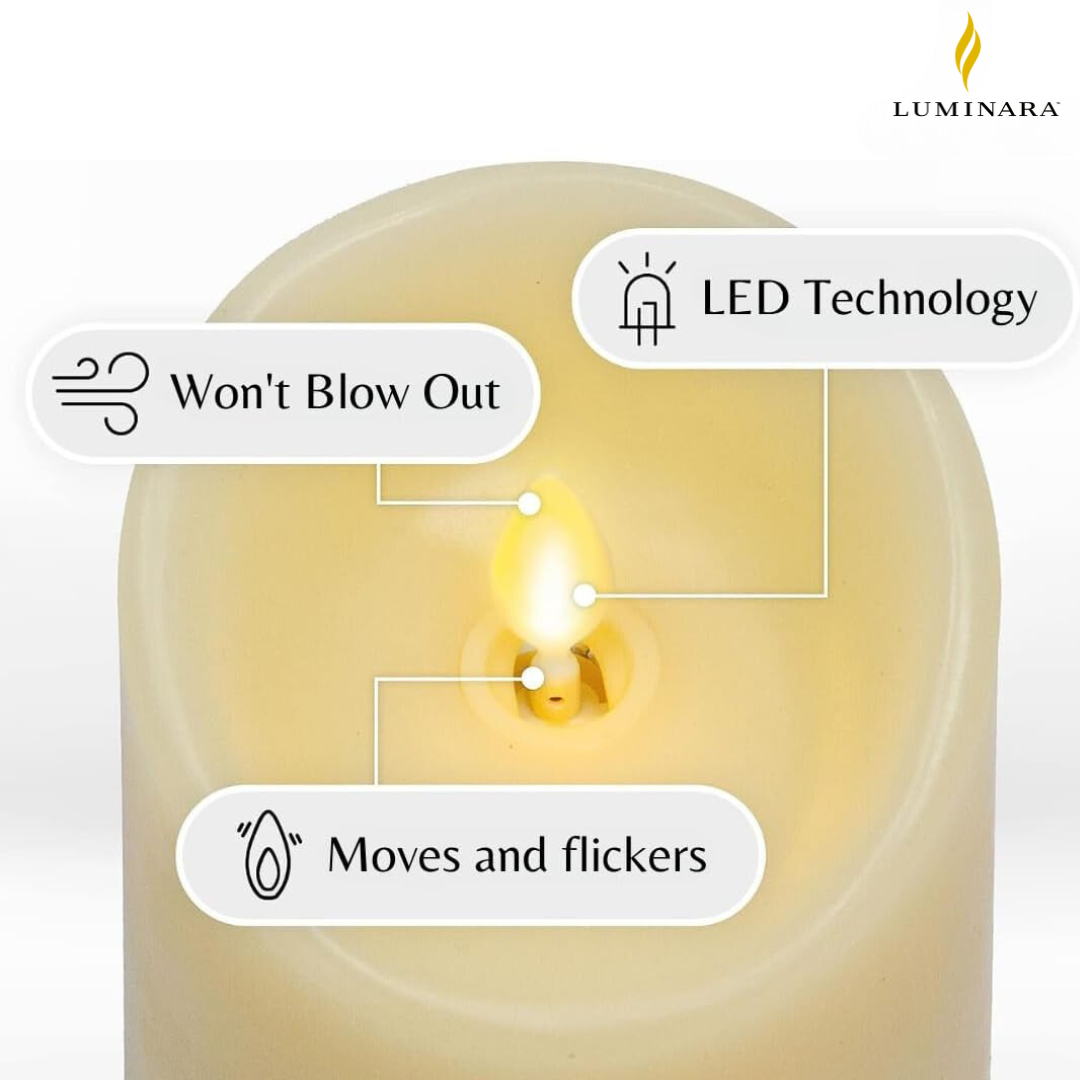 Luminara Flameless LED Candles Gift Set