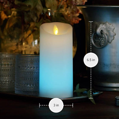 Luminara Indoor 3.0" x 6.0" Colour Changing Pillar