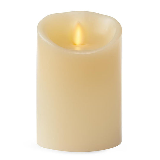 Luminara Indoor Ivory Pillar - 3.5" x 5.3"