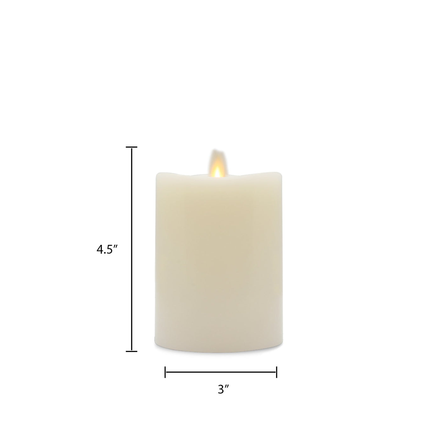 Matchless Candle Co. Indoor LED Candle - 7.6 x 11.4cm