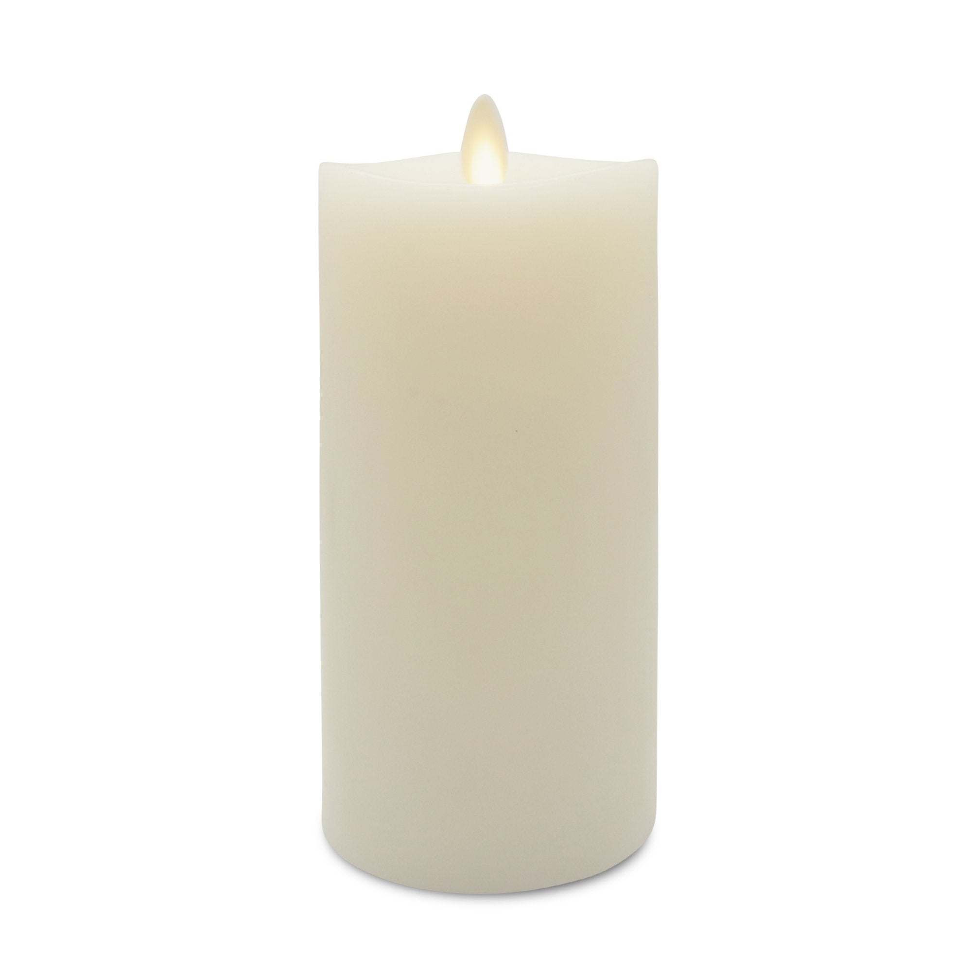 Matchless Candle Co. Indoor LED Candle - 7.6 x 16.5cm | Flicker & Glow